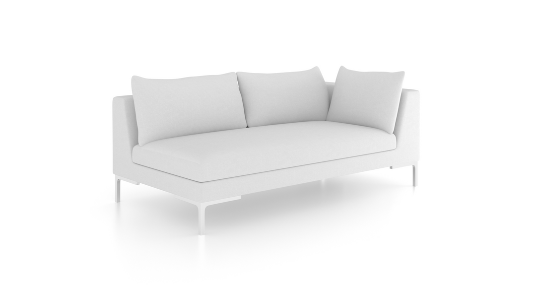 ajaco◇Cassina　East By EastwestJASMIN1 Simpli Home Jasmine 125 in. Straight Arm Performance Fabric